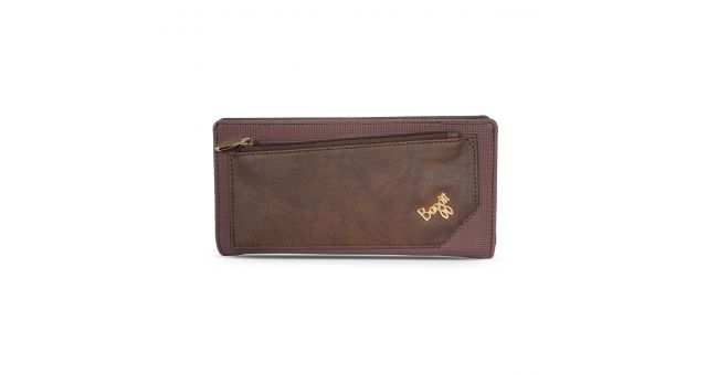 Buy BAGGIT Men Brown Colour-block Polyurethane (PU) Two Fold Wallet Online  at Best Prices in India - JioMart.
